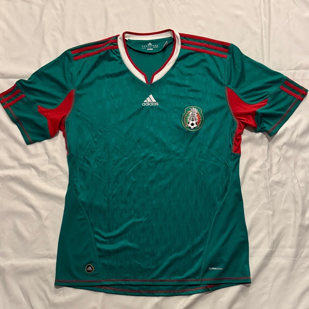 Adidas Mexico National Men’s Soccer Football Authentic Game Jersey XL